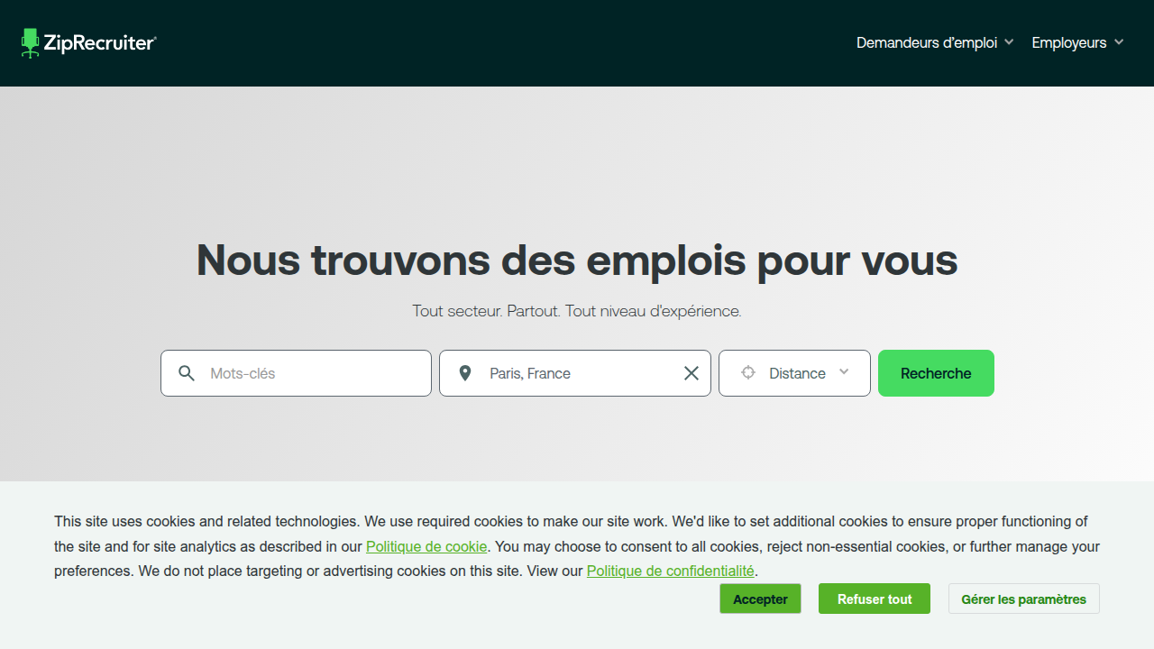 ZipRecruiter enables job seekers to create detailed searches and receive customized alerts for relevant high-ticket sales positions.
