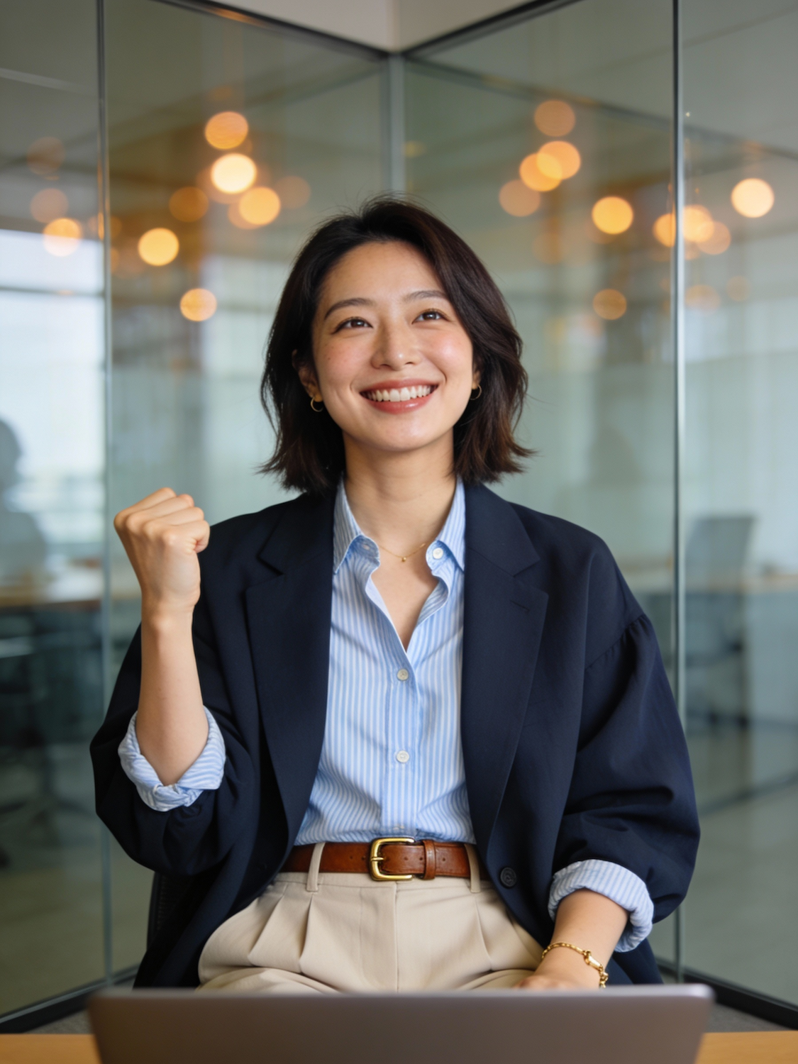 A remote professional confidently working, symbolizing the higher earning potential and flexibility offered by channel sales.